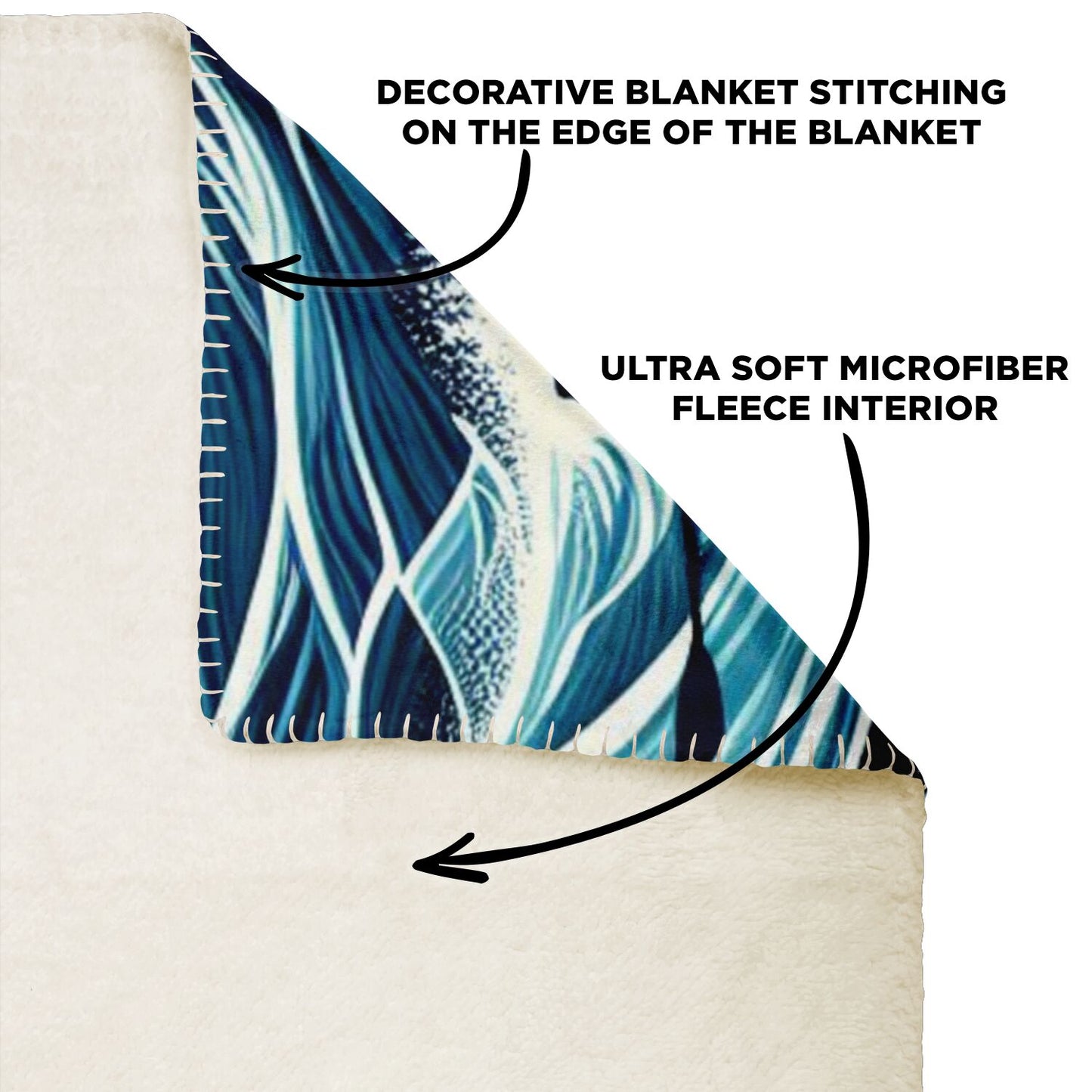 Calling All Women Paddleboarders Premium Microfleece Blanket