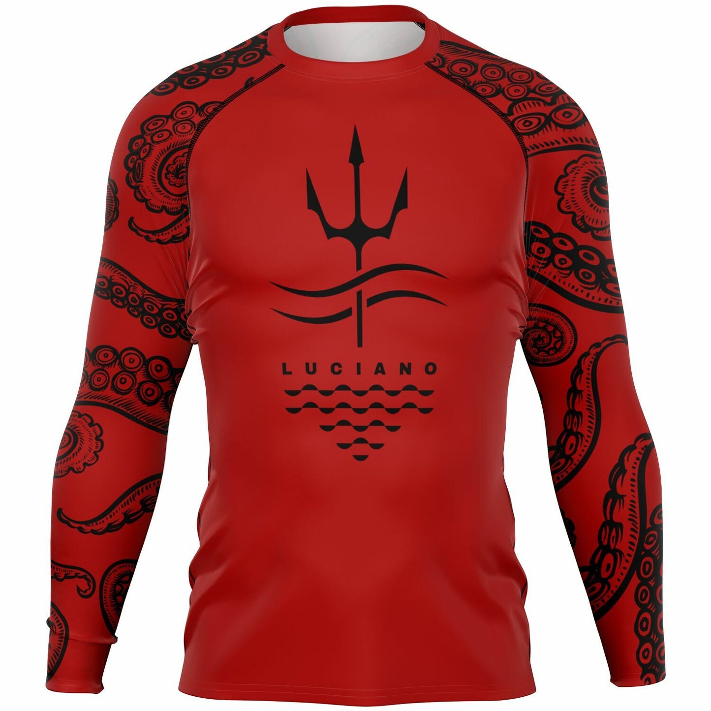 Men's Red Black Luciano Rashguard