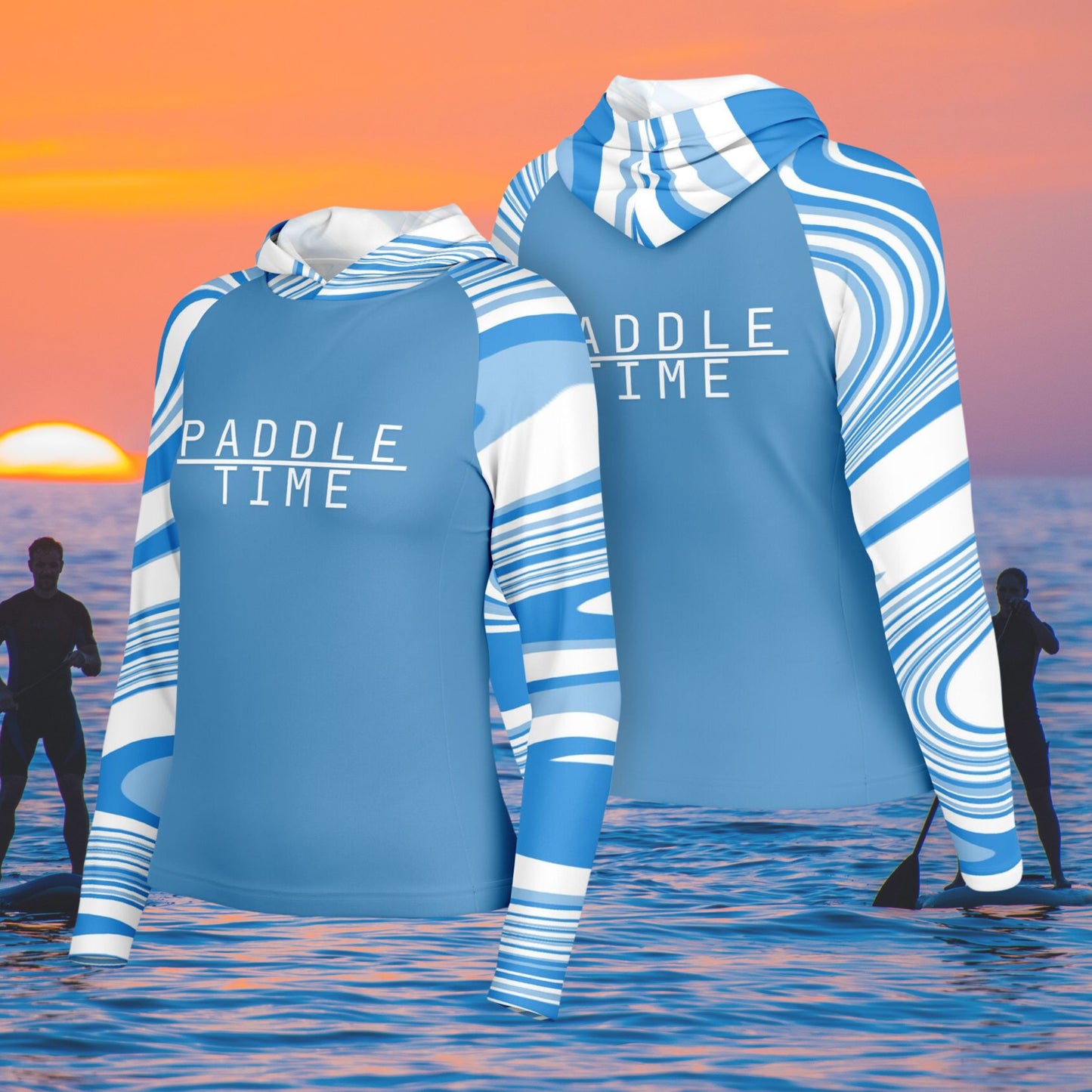 Women's Paddle Time Long Sleeve Hooded Performance Shirt