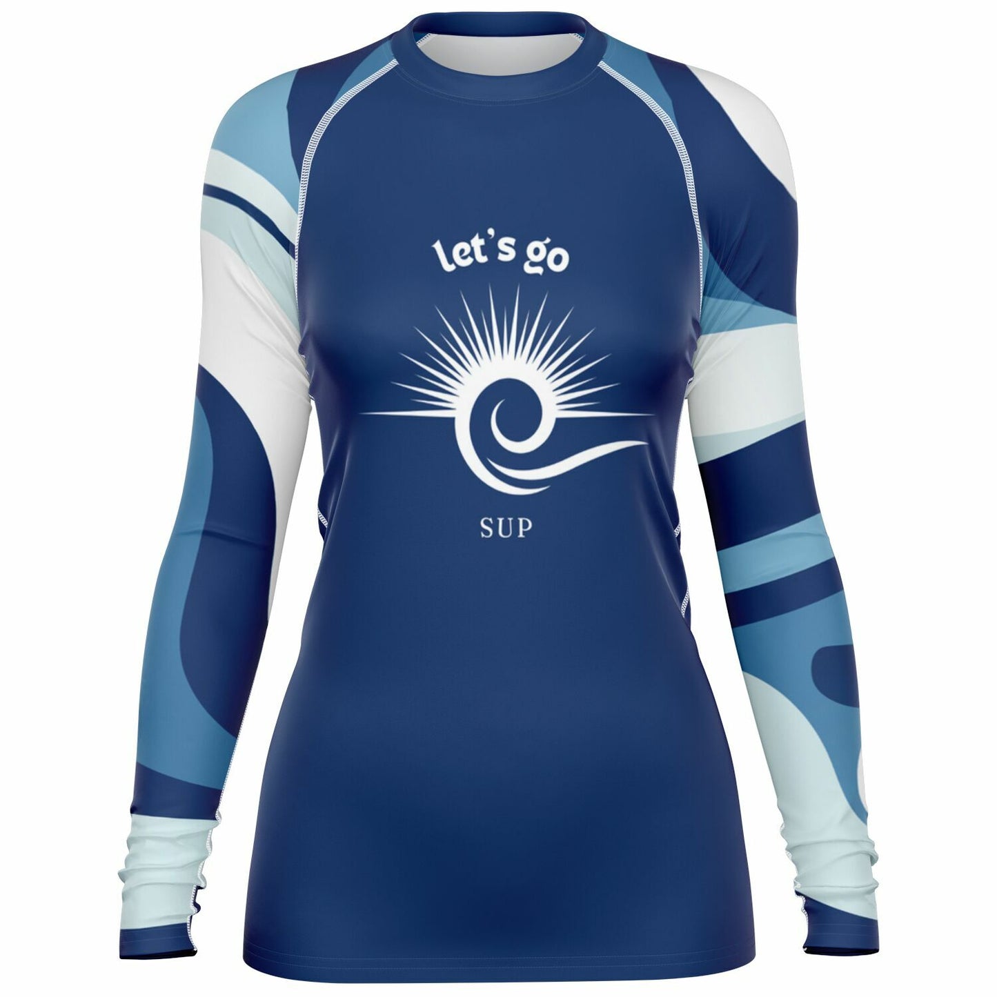 Women's Blue Waves Let's Go SUP Long Sleeve Rashguard