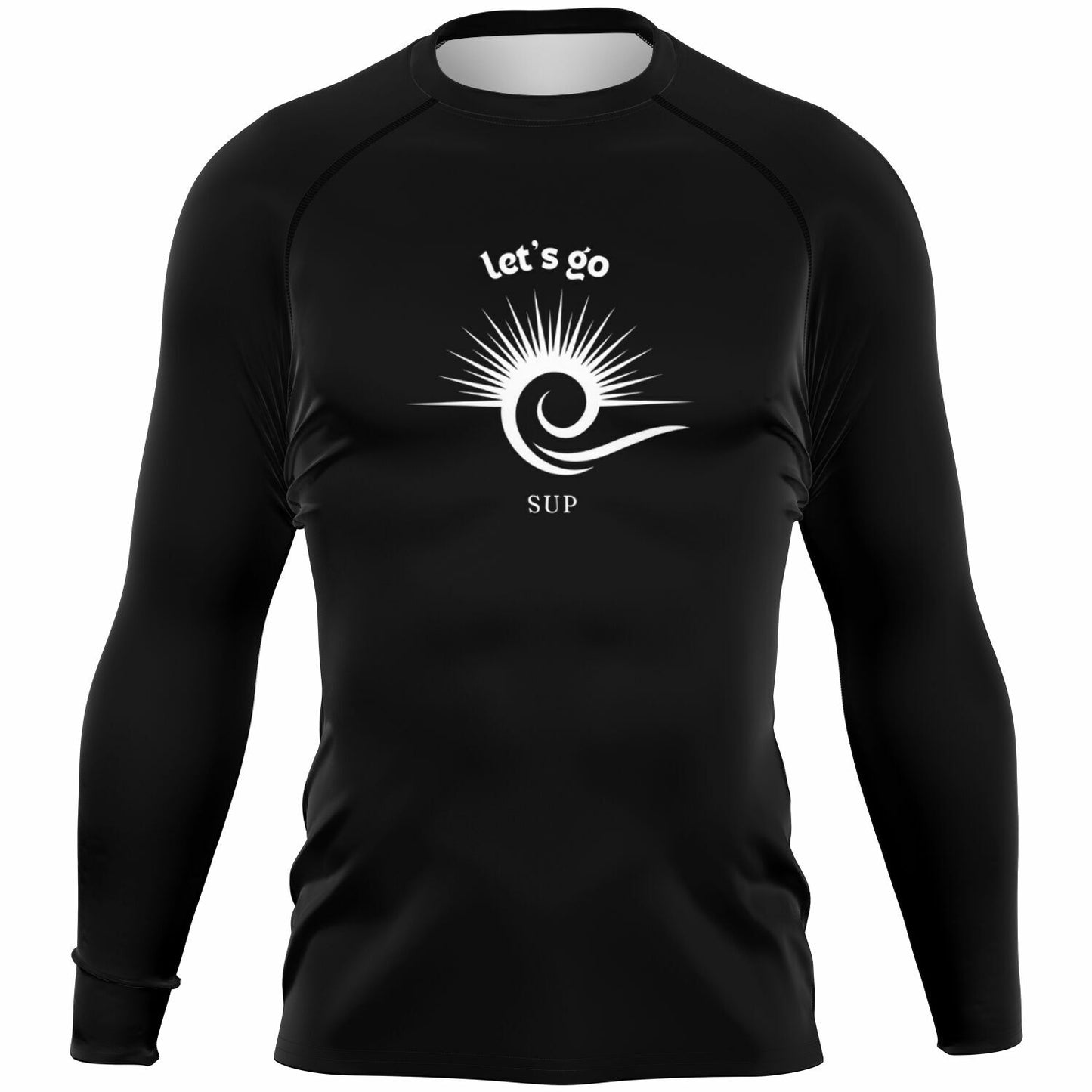 Men's High Performance Black Rashguard