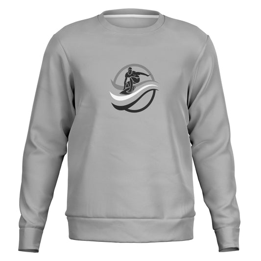 Fashion Grey Surfer Sweatshirt