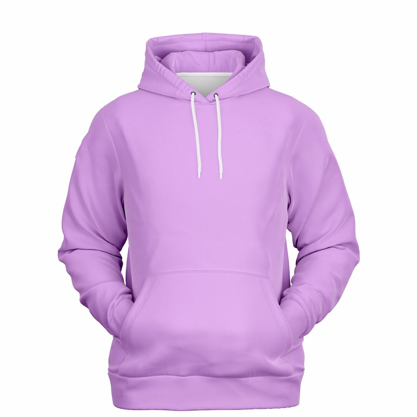 Women’s Athletic SUP Hoodie – Purple with Pink Paddleboard Back Design