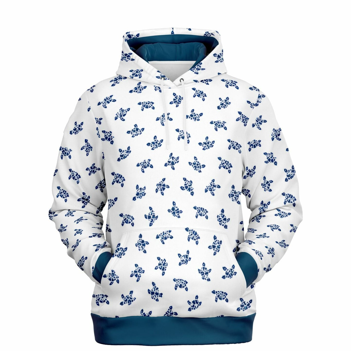 Women’s Sea Turtle Athletic Hoodie – Ocean Breeze Beachwear