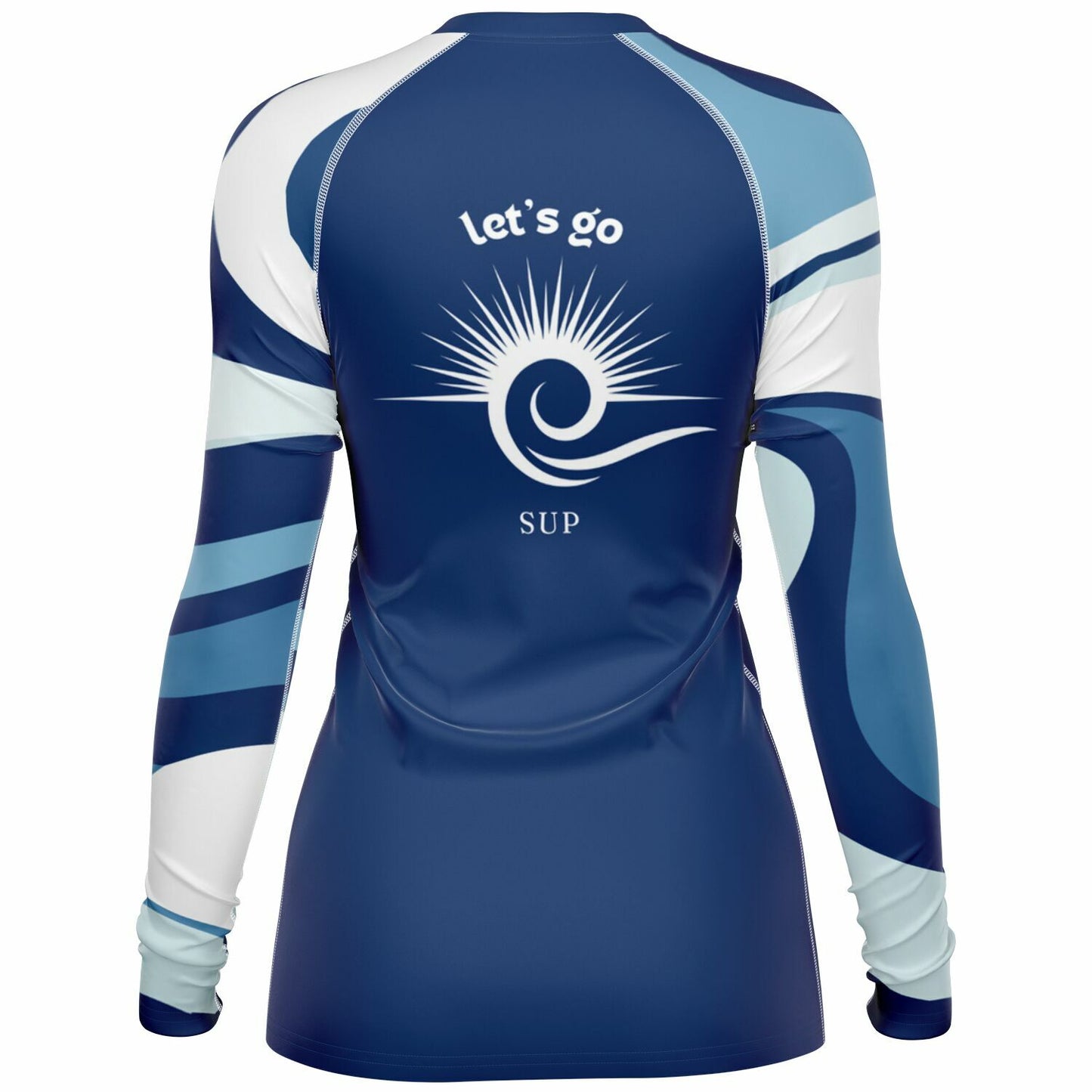 Women's Blue Waves Let's Go SUP Long Sleeve Rashguard