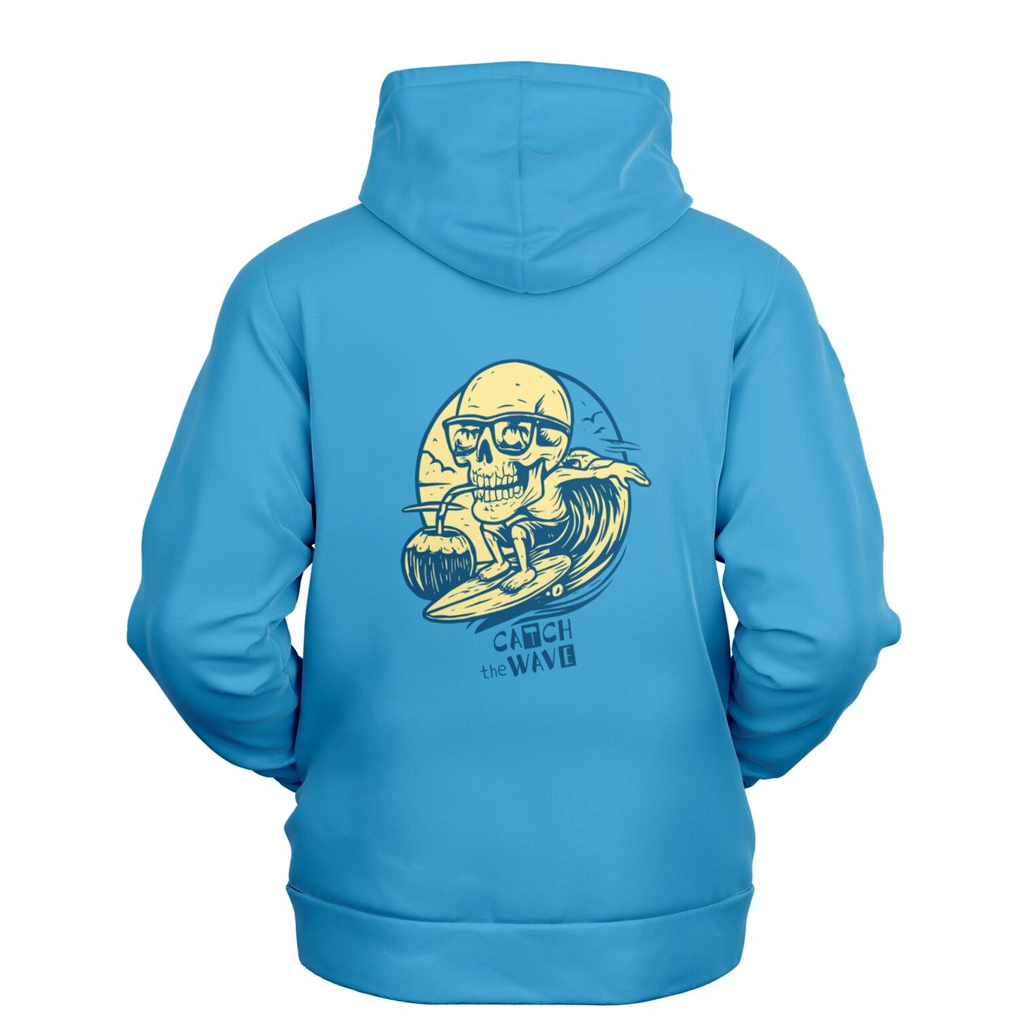 Men's Blue Surf Athletic Hoodie