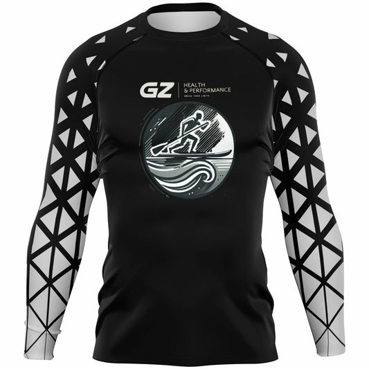 Men's Black Light Grey GZ Rashguard