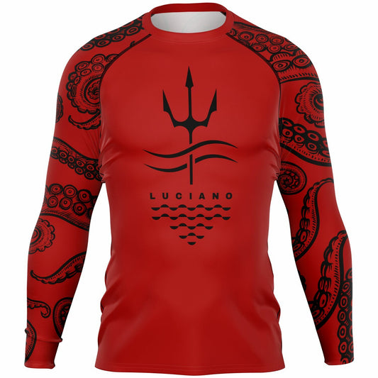 Men's Red Black Luciano Rashguard